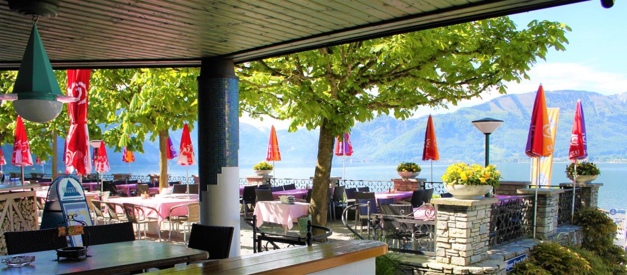 Seegasthof Hois'N Wirt - Hotel Mit Wellnessbereich グムンデン エクステリア 写真